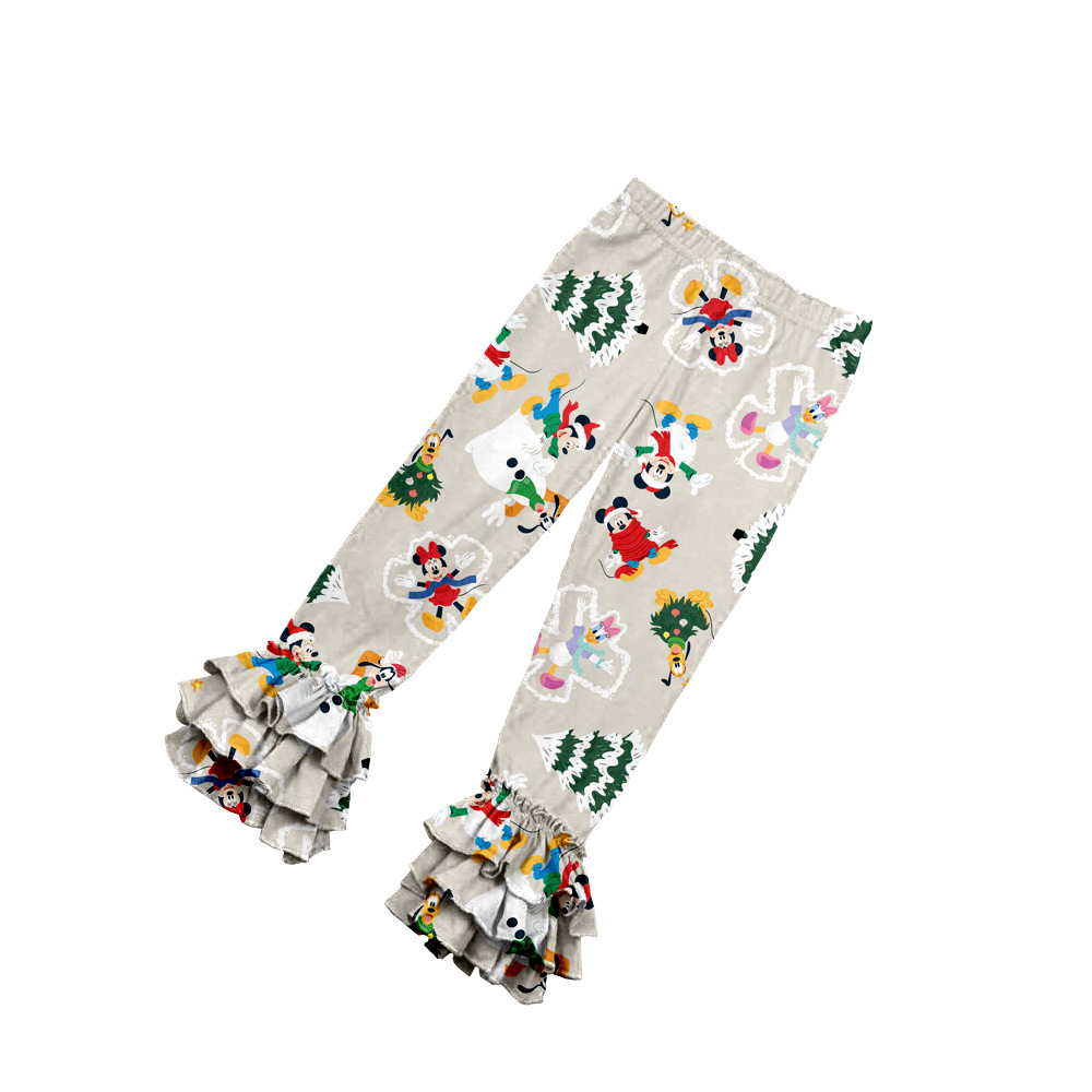 High-Quality Foreign Trade Children's Clothing Printed Children's Cute Creative Custom Autumn Trousers