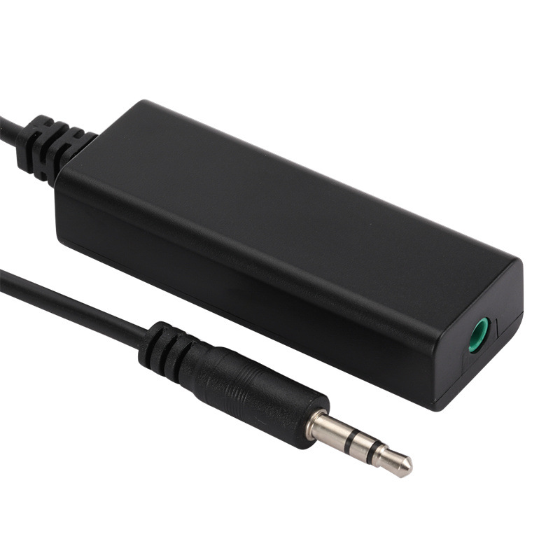 3.5mm audio common ground isolator noise filter steam signal anti-interference noise reducer current sound elimination