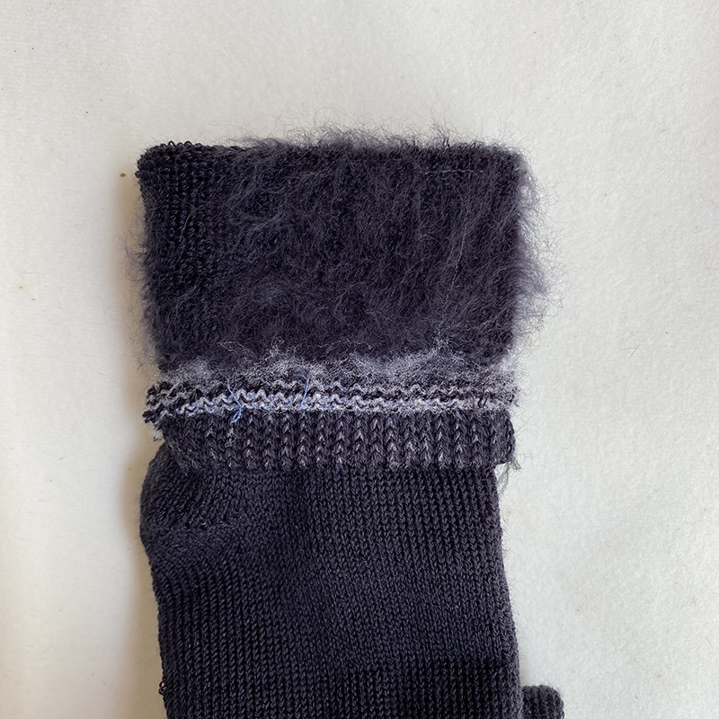 Cold Storage Cotton Socks Miners Warm Thickened Wear-resistant Coal Mine Winter Men's and Women's Thickened Labor Protection Cotton Wool Socks