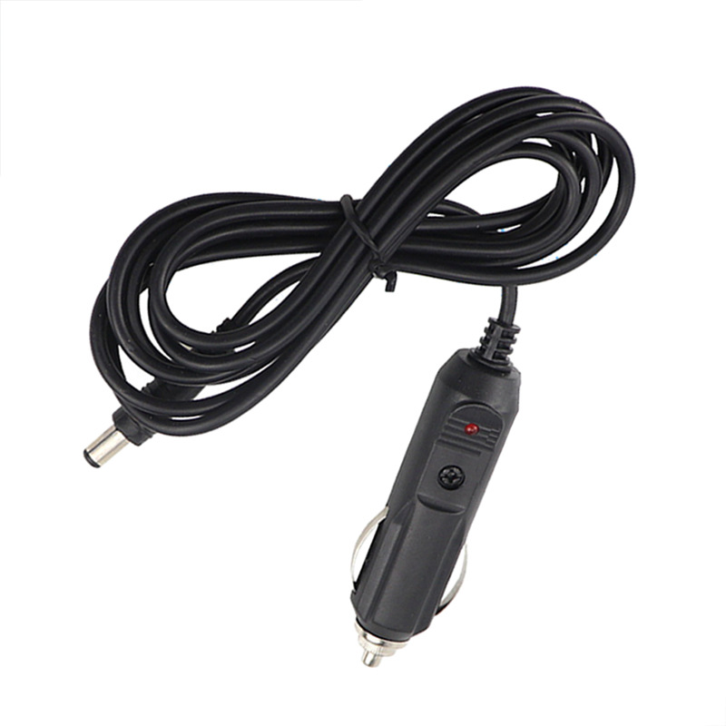 12V24V car cigarette lighter plug to DC male 5.5*2.1mm car charger car power cord