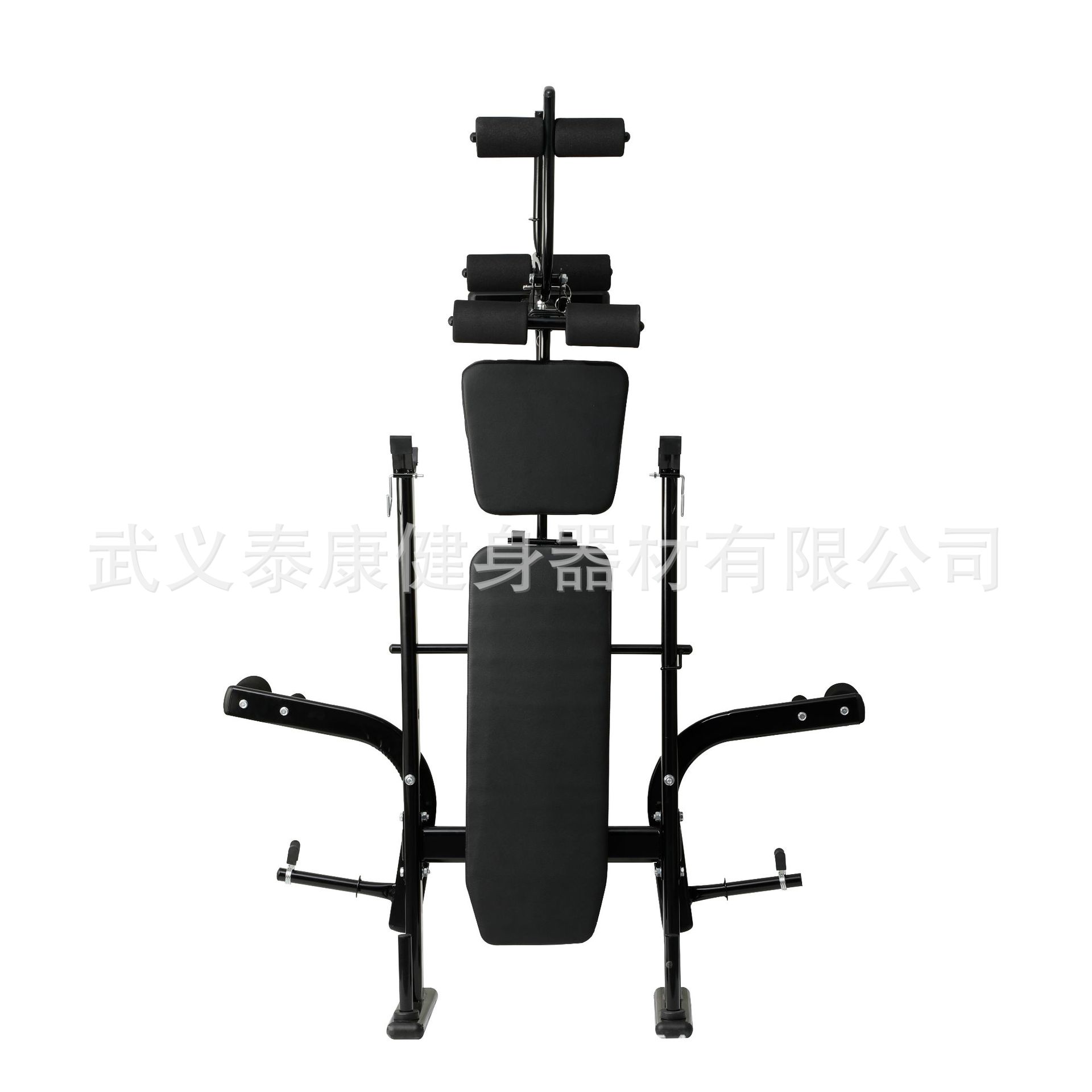 Indoor multi-functional home sales supine board weight bench barbell rack bench press rack strength trainer fitness equipment