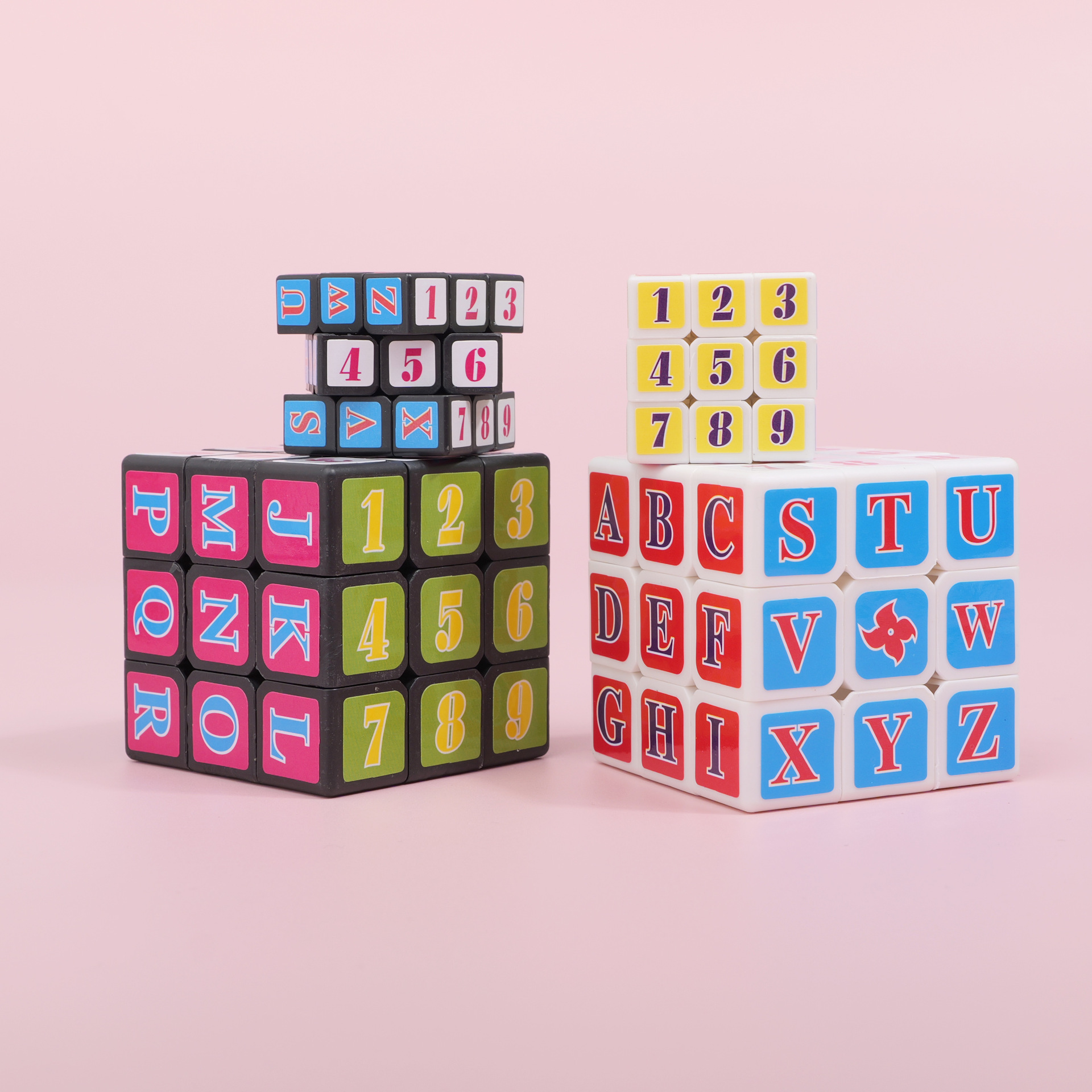 3cm Mini Digital Three-Level Rubik's Cube 5.3cm Children's Educational Toys Beginner Prizes Factory Direct Sales Wholesale