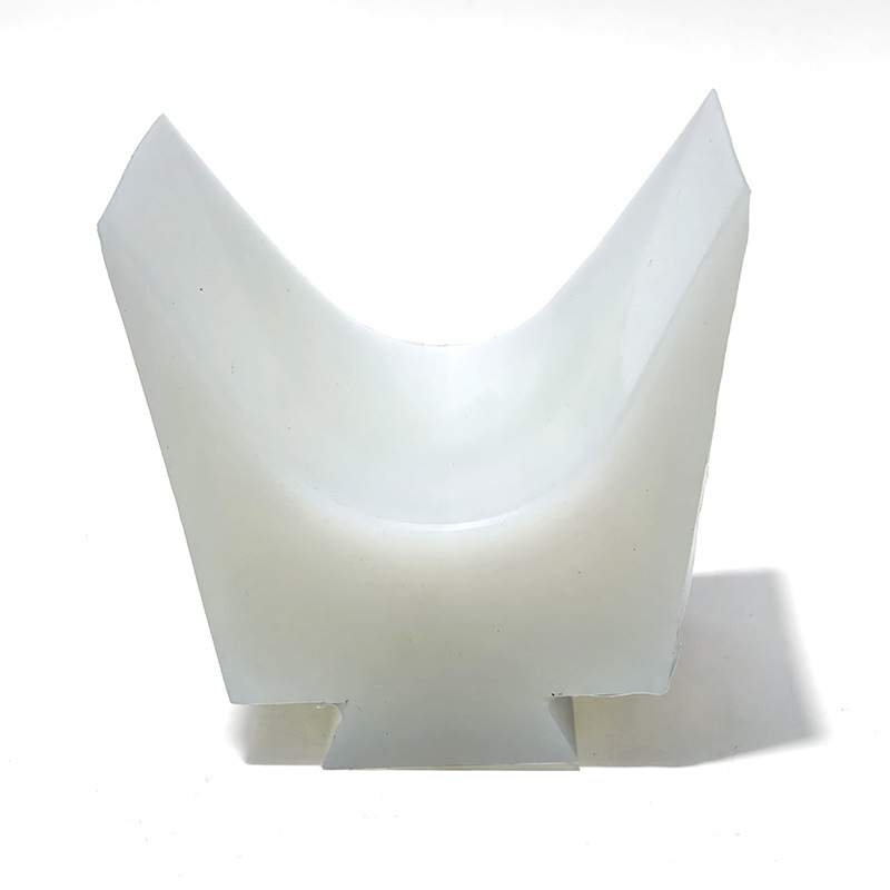 White Silicone Head, Non-Foamed Silicone, Front and Rear Shoe Bundling Machine Parts, Specifications: Hard, Elastic, Factory Supply, Elastic and Durable
