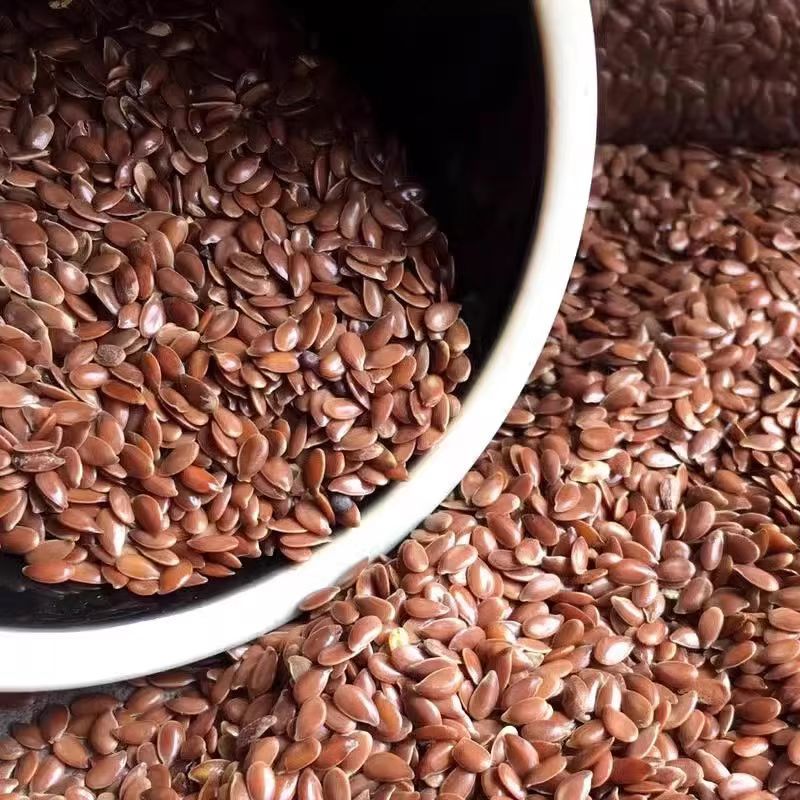 Pure Flaxseed Oil, Farm-Produced, Cold-Pressed, No Additives, Shipped the Next Day, 500ml