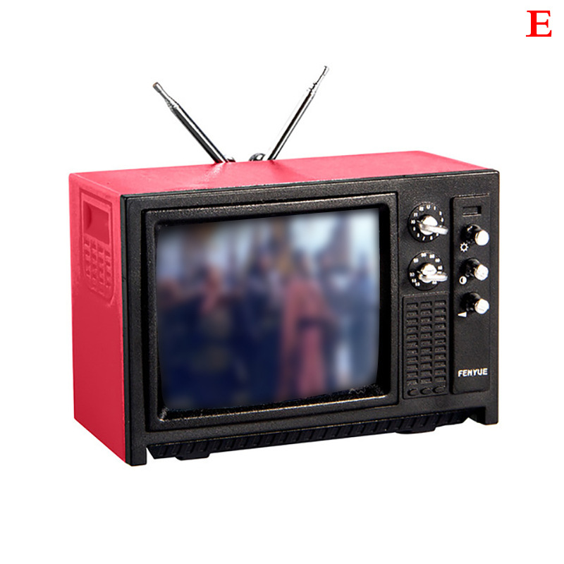 1:12 doll house accessories mini miniature TV Dollhouse scene model