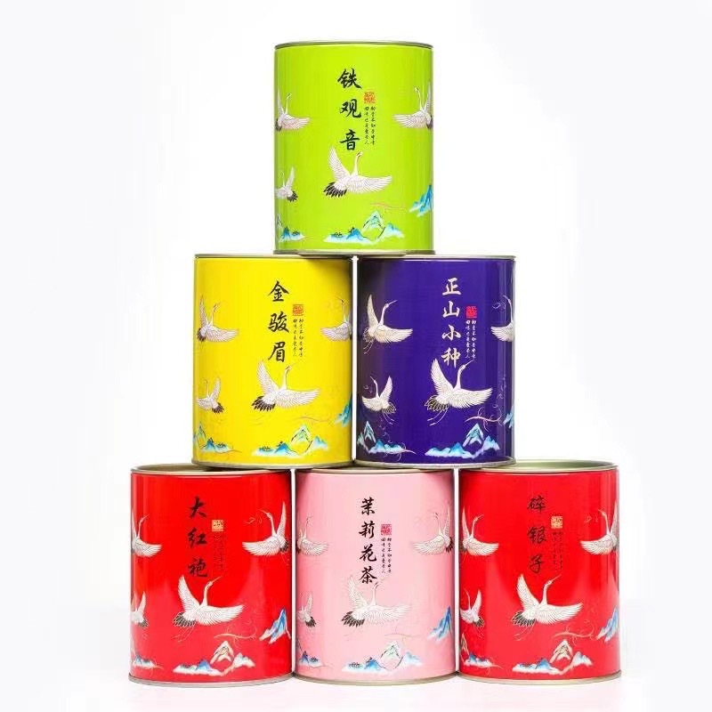 TikTok Fast Hand Tieguanyin Small Black Tea Canned Tea Cross-border Wholesale Supply Convenience Store Supermarket Green Tea Gift Box