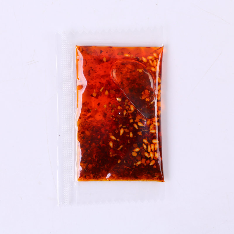 Individually Packaged Chili Oil for Dipping Dumplings, Noodles, Cold Dishes, Seasonings, Small Packaged Chili Oil Processing Can Be Customized