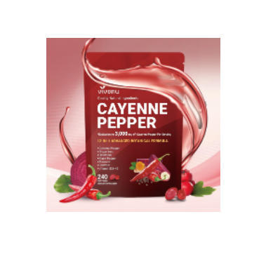 Cross-Border Hot Selling Vivonu Cayenne Pepper Softgels Supplement, Ready for Delivery
