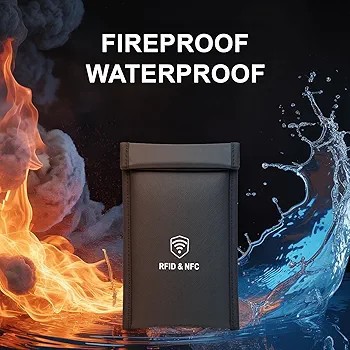 Promotional Hot-Selling Rfid Shielding Key Bag, Car Key Signal Shielding Bag, Mobile Phone Signal Shielding Bag