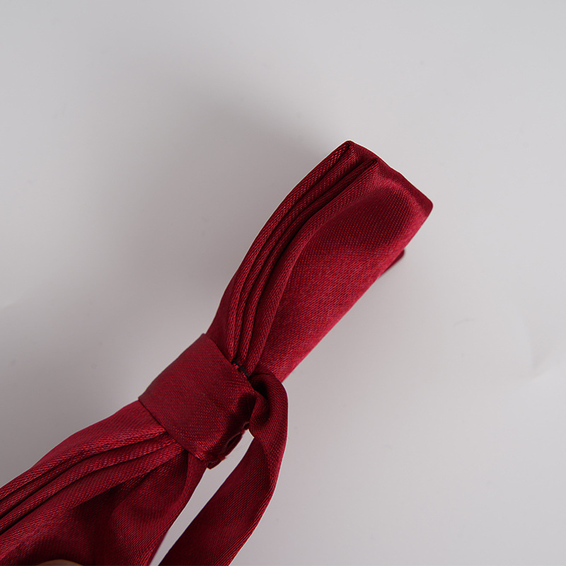 Solid color bow tie manufacturers supply various colors optional evening party performance wedding banquet fashion and convenient