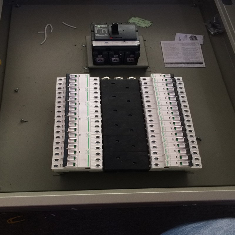 Ribs-Type Distribution Box Outlet Distribution Panel Double-Door Power Box Ribs-Type Mcb Distribution Box Micro-Disconnect Ribs Box