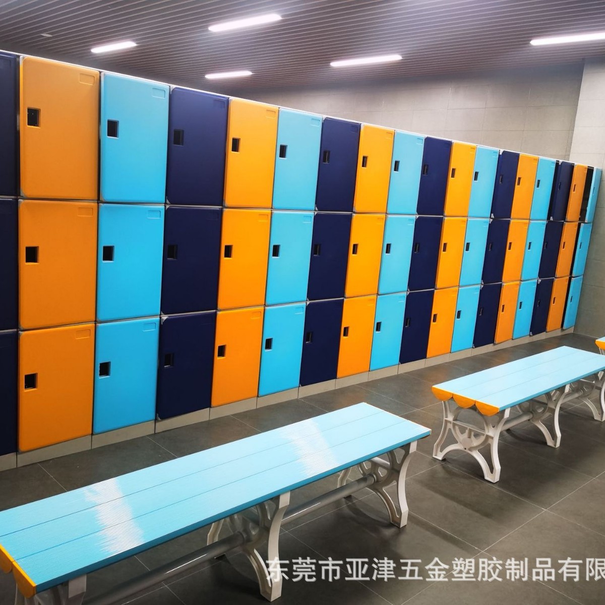 Factory Wholesale Environmentally Friendly Waterproof and Moisture-Proof Abs Student Locker Abs Student Bag Cabinet Gymnasium Basketball Hall
