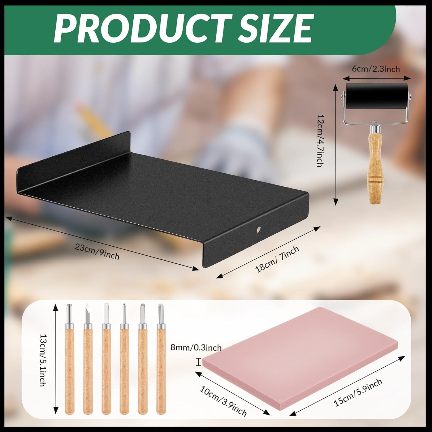 printing kit for engraving printing making tool stamp making kit