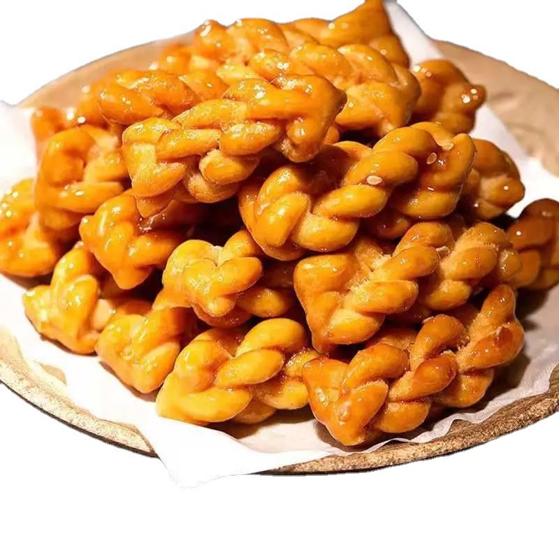 Postage crispy twist net red leisure dormitory office children snacks pastry snacks whole box wholesale