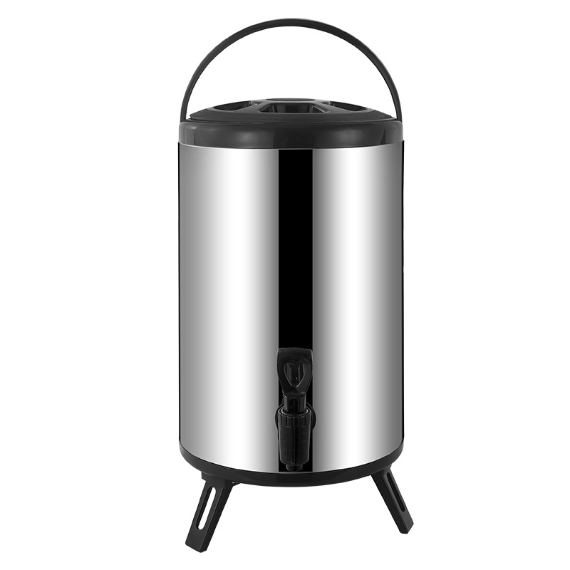 Milk Tea Bucket, Insulated Bucket, Commercial Use for Stalls, Milk Tea Shop, Tea Brewing Bucket, Ice Bucket, Boiling Water Bucket, Stainless Steel Soy Milk Bucket, Light Luxury