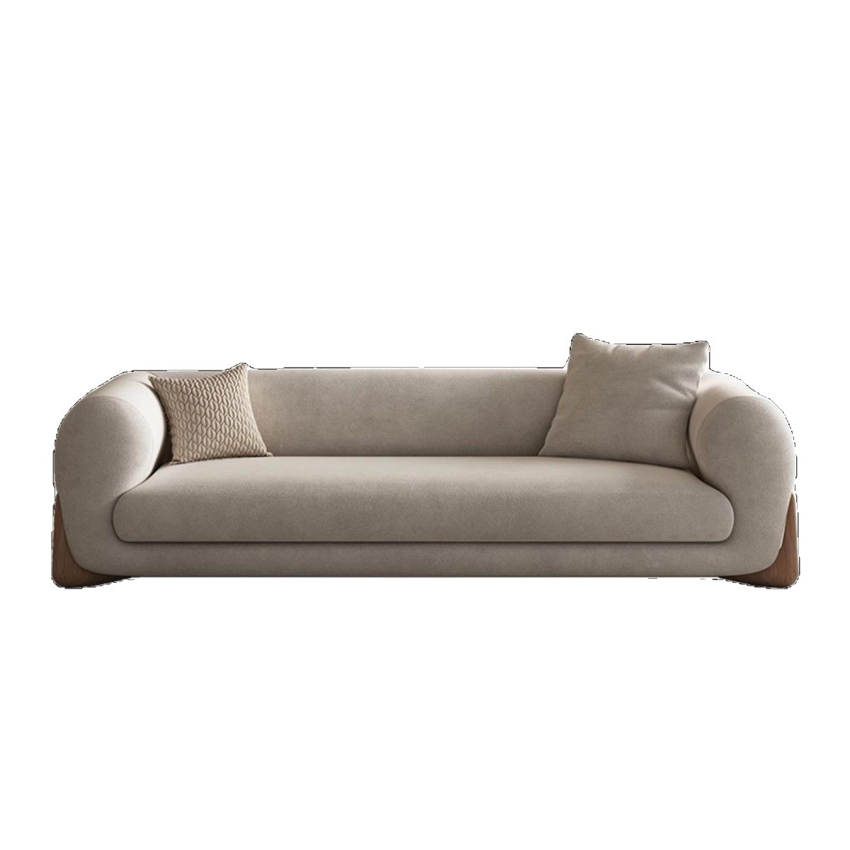 Italian-Style Light Luxury Velvet Sofa Bench Bedroom End-Of-Bed Bench Living Room Footstool Clothing Store Dressing Room Shoe-Changing Stool