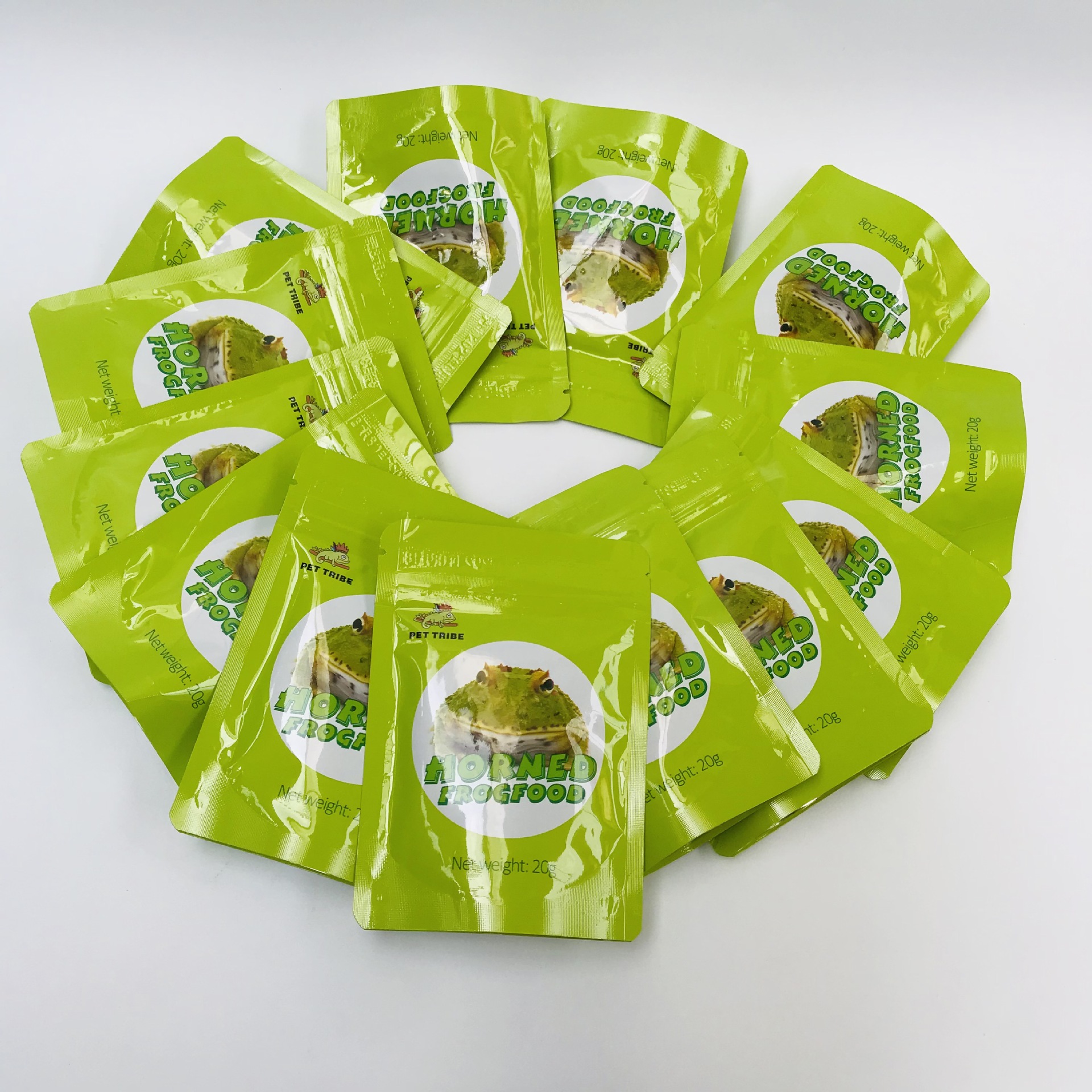 Horned Frog Food Pet Tribe Bagged 20g Frog Food Golden Horned Frog Overlord Horned Frog South American Horned Frog Snacks