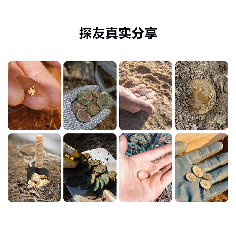 Metal Detector for Underground Archaeological Exploration, Gold, Silver, Copper Coins, Ancient Coins, Treasure Detector, Precious Metal Archaeological Tool
