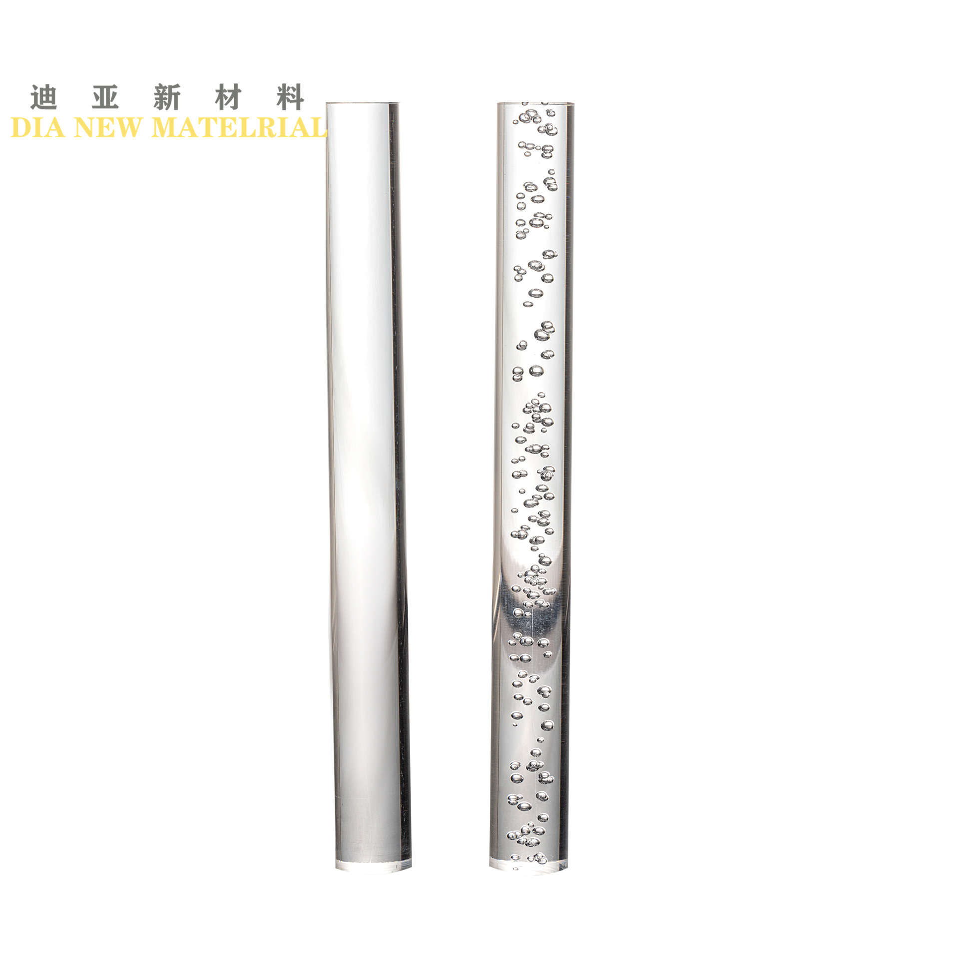 Acrylic pressed mud stick pressed mud board ultra-light clay tool clay plastic acrylic stick solid rolling pin PMMA