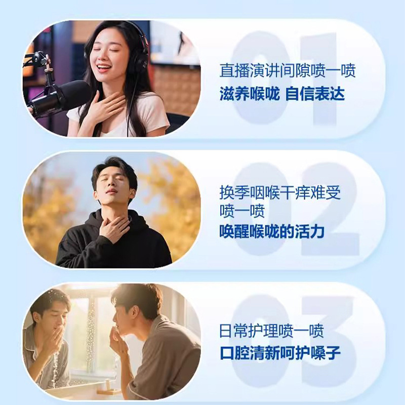 Dr. Houmei Propolis Soothing Spray Relieves and Nourishes Throat Herbal Moisturizing Oral Spray 20ml