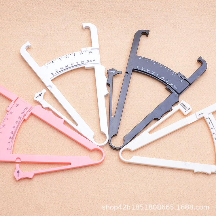 Seat Forceps Fat Clip Caliper Household Double Scale Body Fat Meter Skinfold Thickness Meter Fat Caliper Measurement