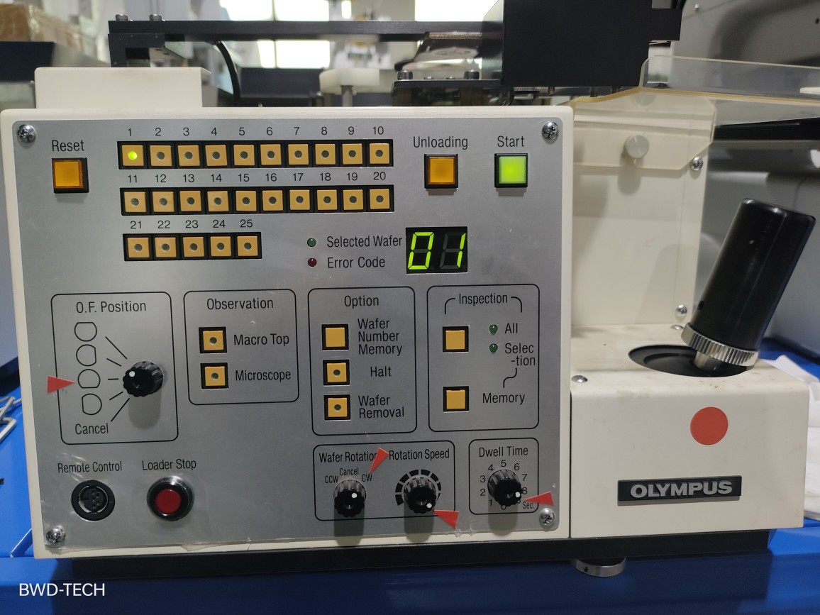 Манипулятор полупроводниковых пластин Olympus au100, опциональный микроскоп Olympus Mx50