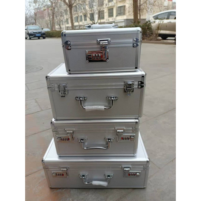 Large Aluminum Alloy Bill Box, Money Box, Cash Box, Cash Box, Storage Box, Cash Register Box, Seal Box, Cash Box