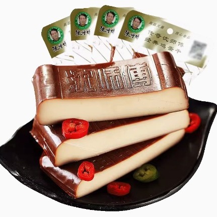 Master Shen's Dried Eggs, Sichuan Specialty, Chengdu Braised Dried Tofu, Whole Box of Dried Tofu Snacks, Snacks Wholesale