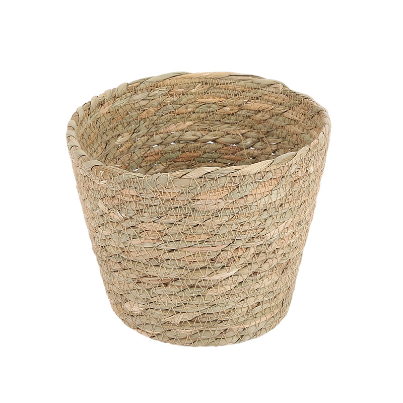 Carefully Selected Straw Woven Hug Buckets, Woven Flower Baskets, Plant Pots, Straw Woven Flower Pots, Flower Shop Holiday Popular Straw Woven Flower Baskets