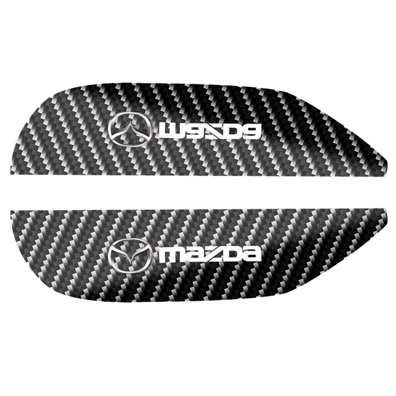 Rear-view mirror rain eyebrow car rear-view mirror rain shield rain shield waterproof shield universal carbon fiber pattern cross-border