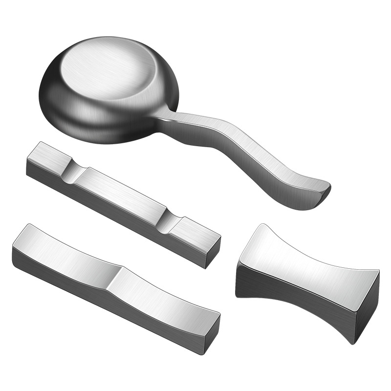 Stainless Steel Gold Chopstick Holder Hotel Tableware Commercial Dual-Purpose Chopstick Holder Chopstick Holder Chopstick Pillow Spoon Holder Spoon Holder