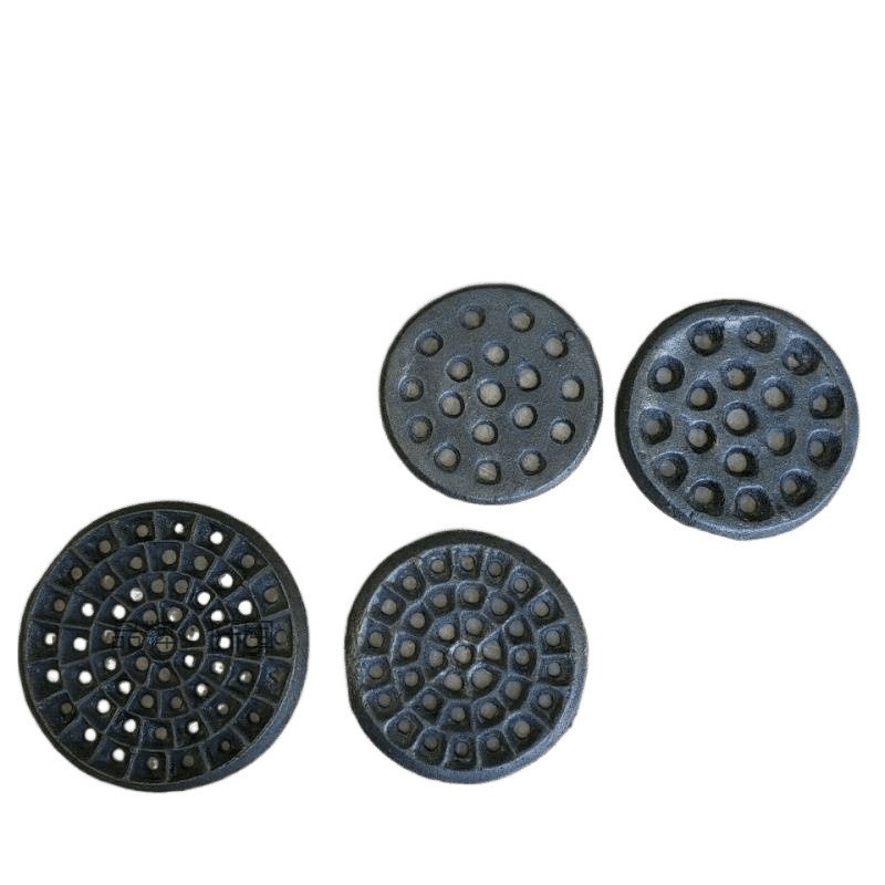 Round Stove Plug, Cast Iron Stove Grate, Stove Bridge, Stove Bottom, High-Temperature Resistant Grate, Stove Insert, Grate Iron, Boiler Default