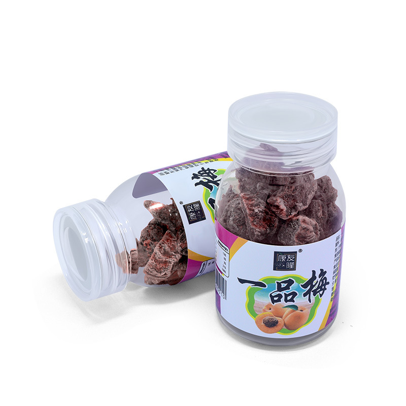 Kangyoulong Yipin Plum Peach Meat Candied Fruit Dried 60g Small Shop Casual Snacks Genuine Wholesale