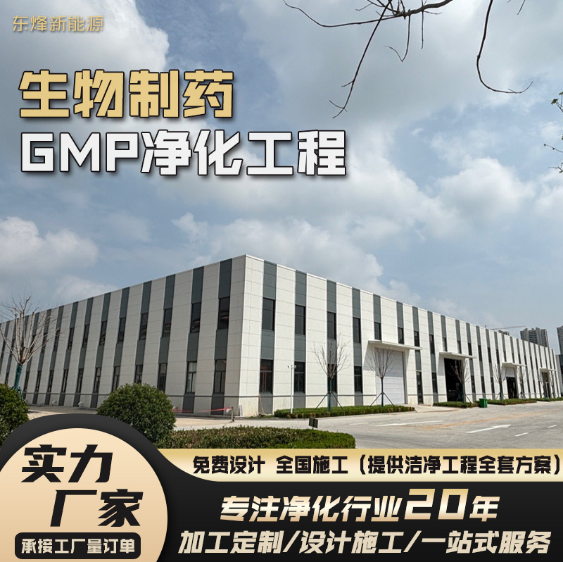 Medicine Packaging Workshop Clean Room Installation Gmp Biopharmaceutical Workshop Laboratory Clean Dust-Free Workshop