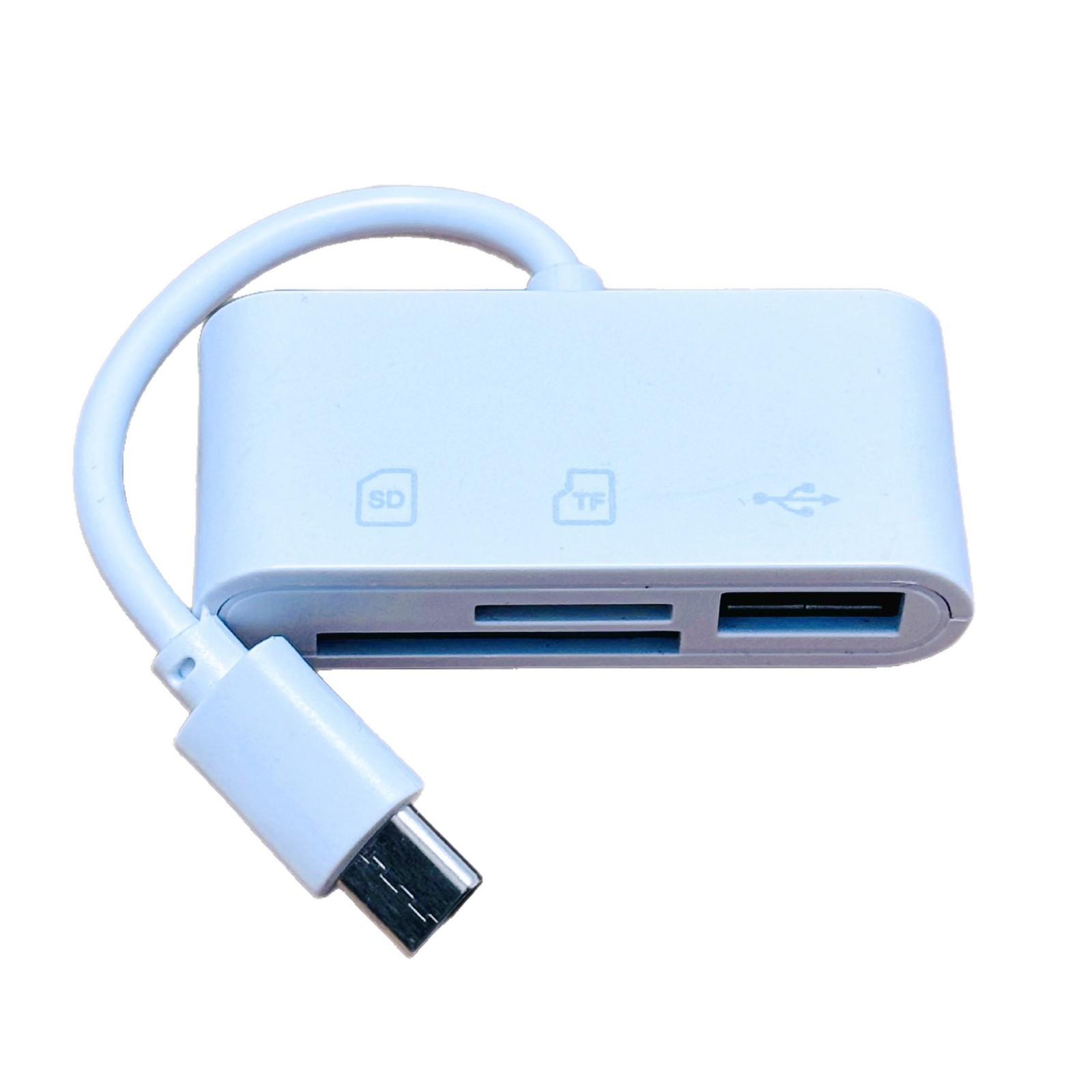 Factory Direct Sales Card Reader Suitable for Type/Android Tf/Sd Card Three-In-One Otg Adapter Cable Adapter