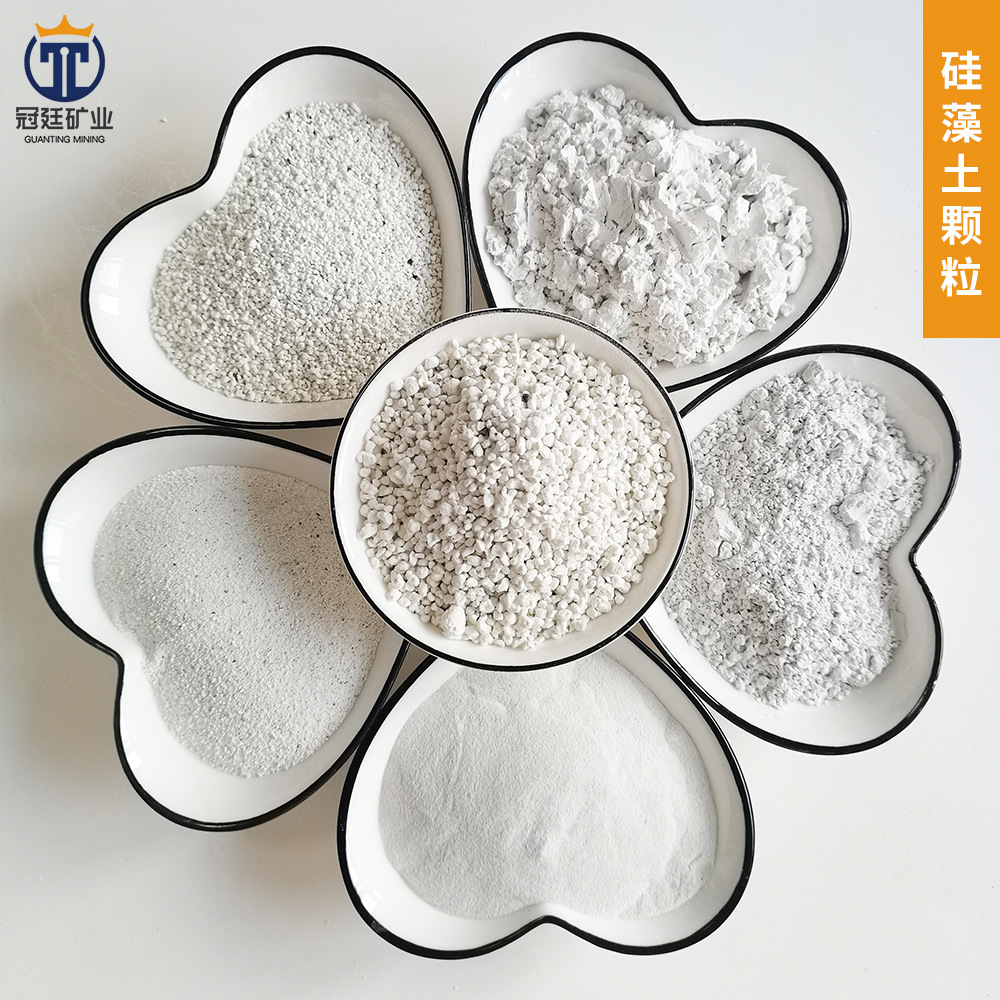 Diatomaceous Earth Particles, Sewage Treatment Adsorption, Calcined Diatomaceous Earth, Oil Absorption Aid, White Yellow Nutrient Soil