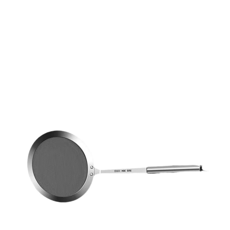 100 mesh 304 household colander hot pot with grease spoon mesh oil skimming filter oil filter spoon oil residue filter mesh wholesale