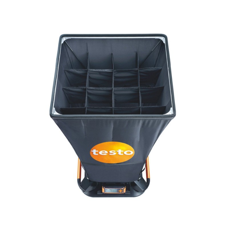 German Testo Testo420 Air Volume Hood 0563 4200 Standard Air Outlet Wind Speed Air Volume Temperature and Humidity Measurement