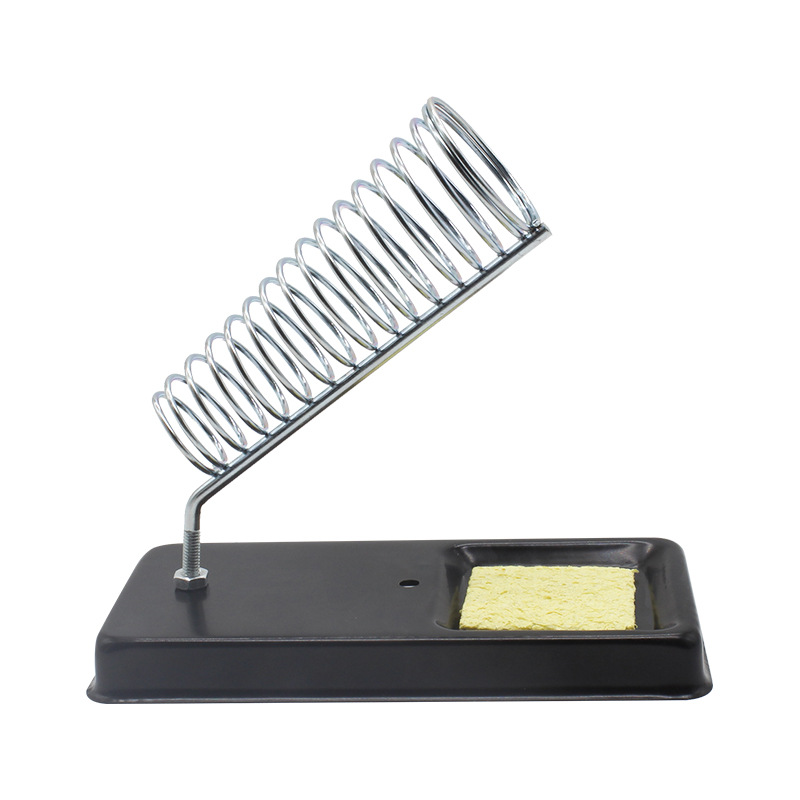 201 Soldering Iron Stand All-metal Electric Soldering Iron Bracket Electric Welding Stand Tin Rack Rosin Soldering Iron Popliton Rack Multifunctional