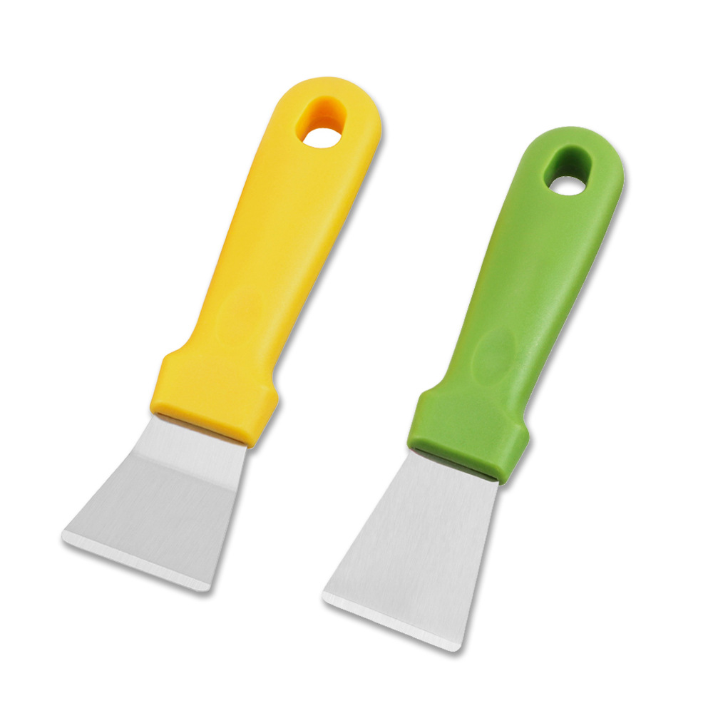 Stainless Steel Fume Shovel Refrigerator Ice Removal Shovel Kitchen Defrosting Oil Removal Scraper Wind Wheel Range Hood Cleaning Blade