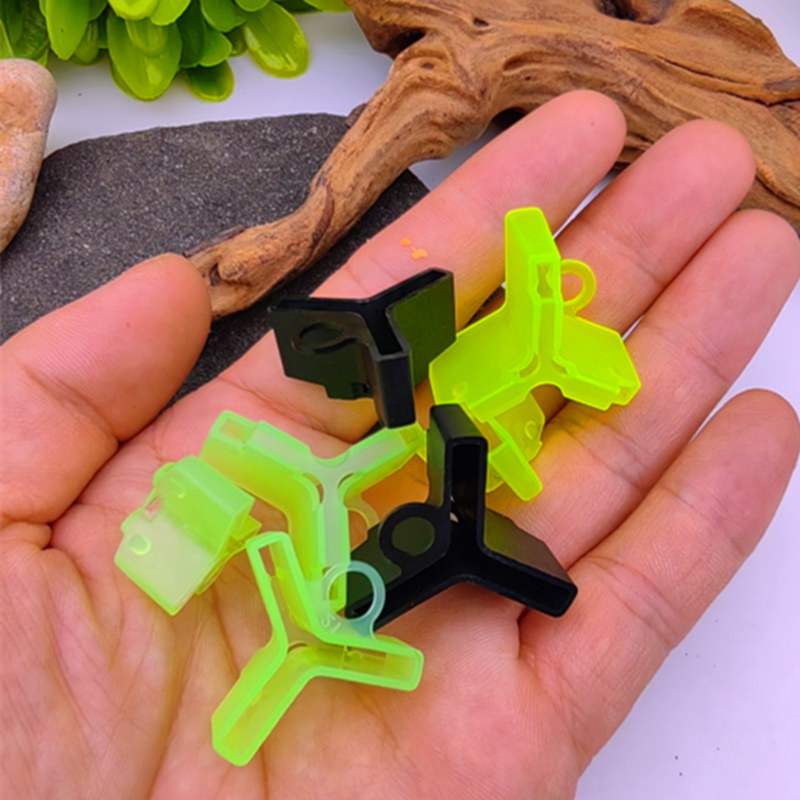 Fish hook cover three hooks three anchor hook cover protective cover three fork hook cover anti-prong hand white 5 models