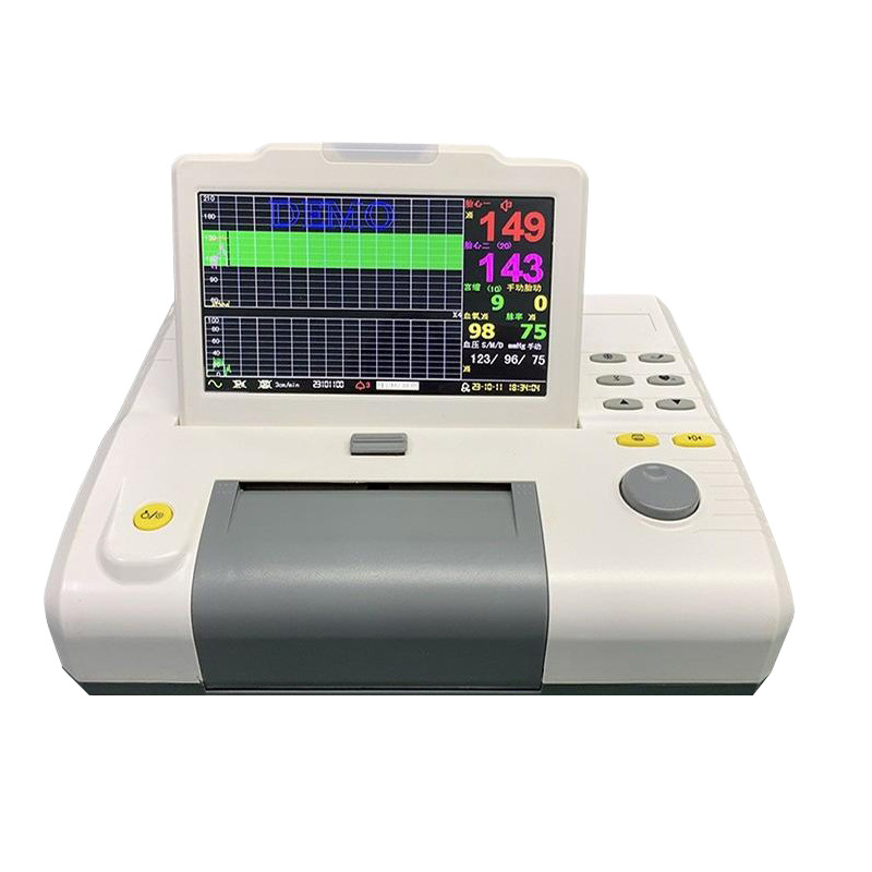 Multi-Parameter Fetal Monitor Three-Parameter Pregnant Women's Palace Shrinkage Heart Rate Fetal Movement Fetal Monitor Doppler Foreign Trade Model