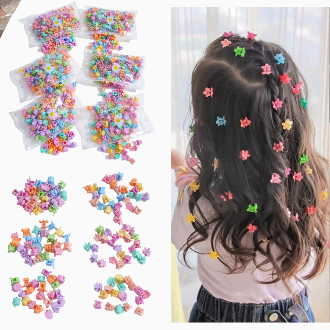 Cross-Border Mini Children's Hair Clips, Cute Baby Hair Clips, Small Hair Clips for Girls, Hair Accessories, Hairpins