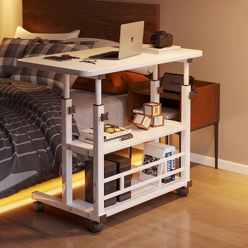 Bedside Table Movable Lifting Table Bedroom Home Dormitory Simple Desk Student Dormitory Desk Lazy Computer Desk