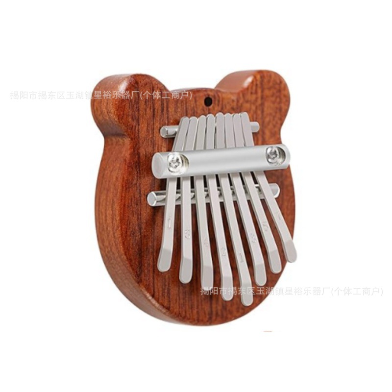 8-Tone Thumb Piano Mini Kalimba Thumb Piano Marimba Kalimba Pendant Gift Portable Finger Piano