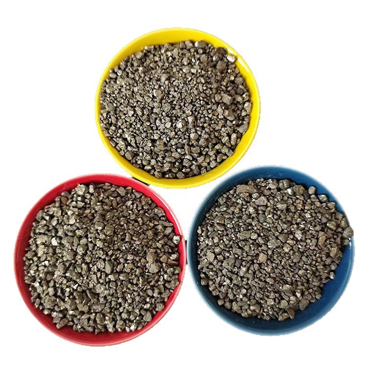 Sulfur Iron Smelting Sewage Treatment Pyrite Counterweight Sulfur Iron Sand Wear-Resistant Floor Alloy Aggregate Sulfur Iron