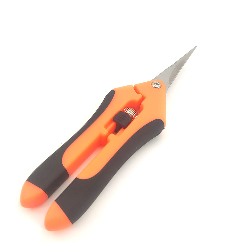 Stainless steel grape scissors fruit tree pruning scissors outdoor gardening tools garden floral scissors garden fruit picking scissors