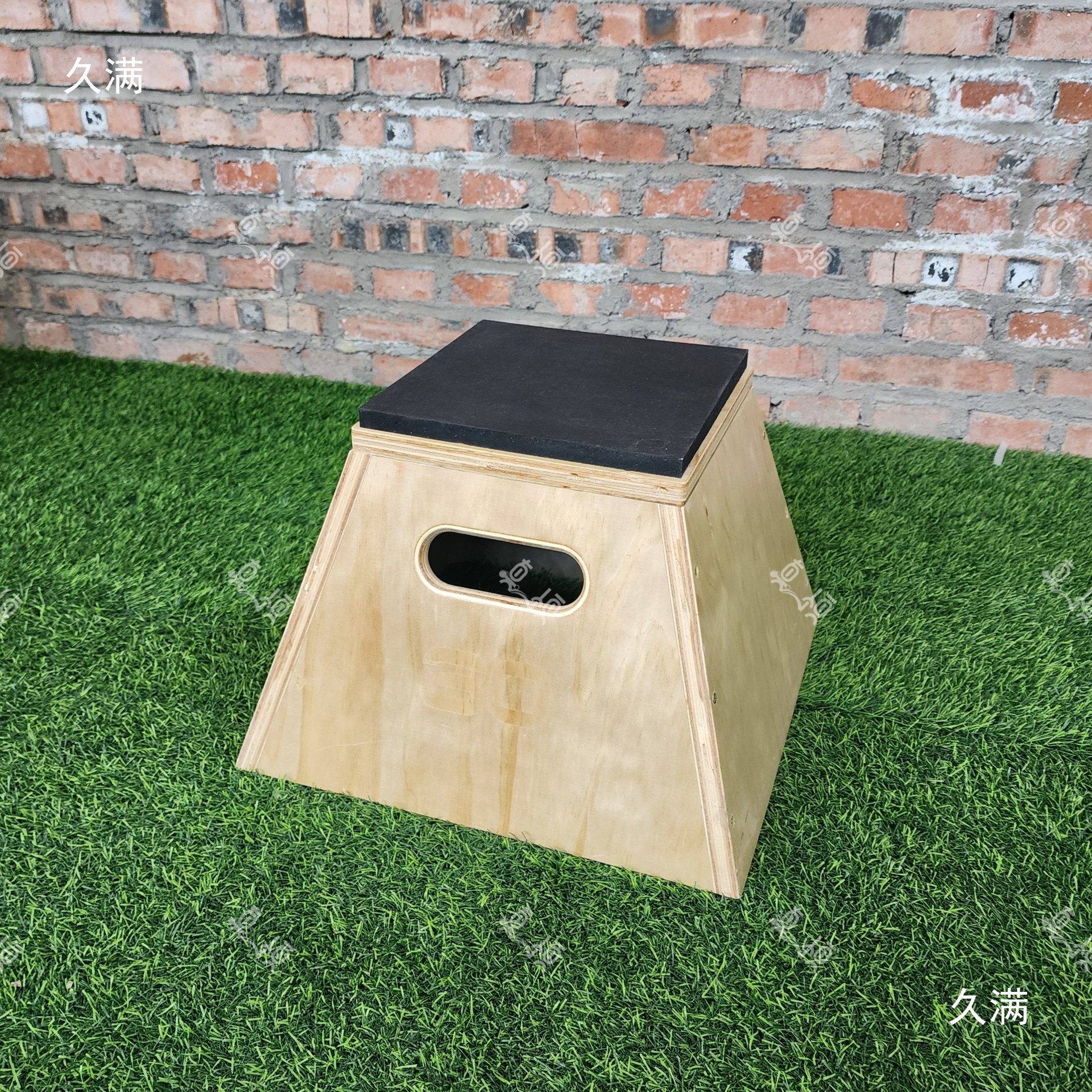 Fitness Jump Box Leg Muscle Whole Body Coordination Training Wooden Jump Box Home Gym Exercise Supplies