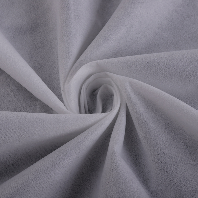 Factory composite polyester spunlace non-woven fabric garment lining wholesale spunlace cotton non-woven for medical and sanitary industry