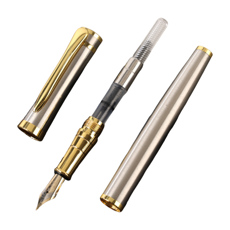 Fountain Pen Metal Pen Business Office Gift Pen Signature Pen Hard Pen Calligraphy Gift Pen Signature Pen Can Be Customized